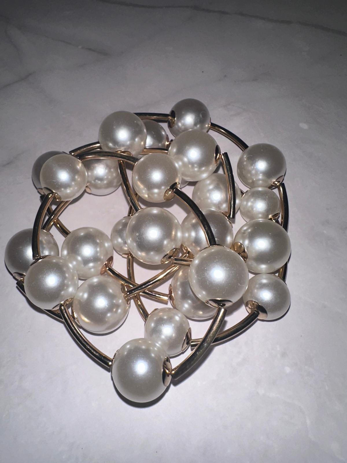 Pearl Cluster Chain