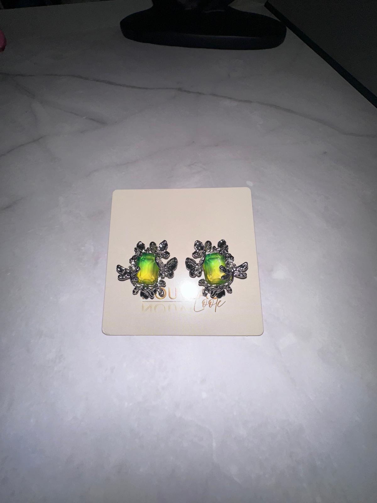 Emerald Stone Studs