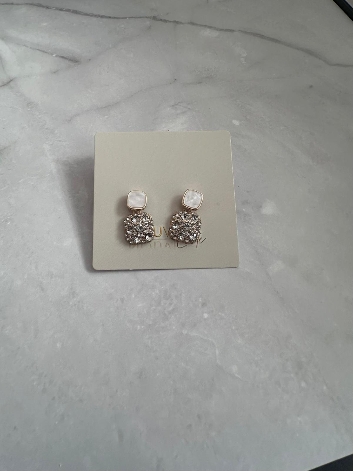 Round Crystal Studs