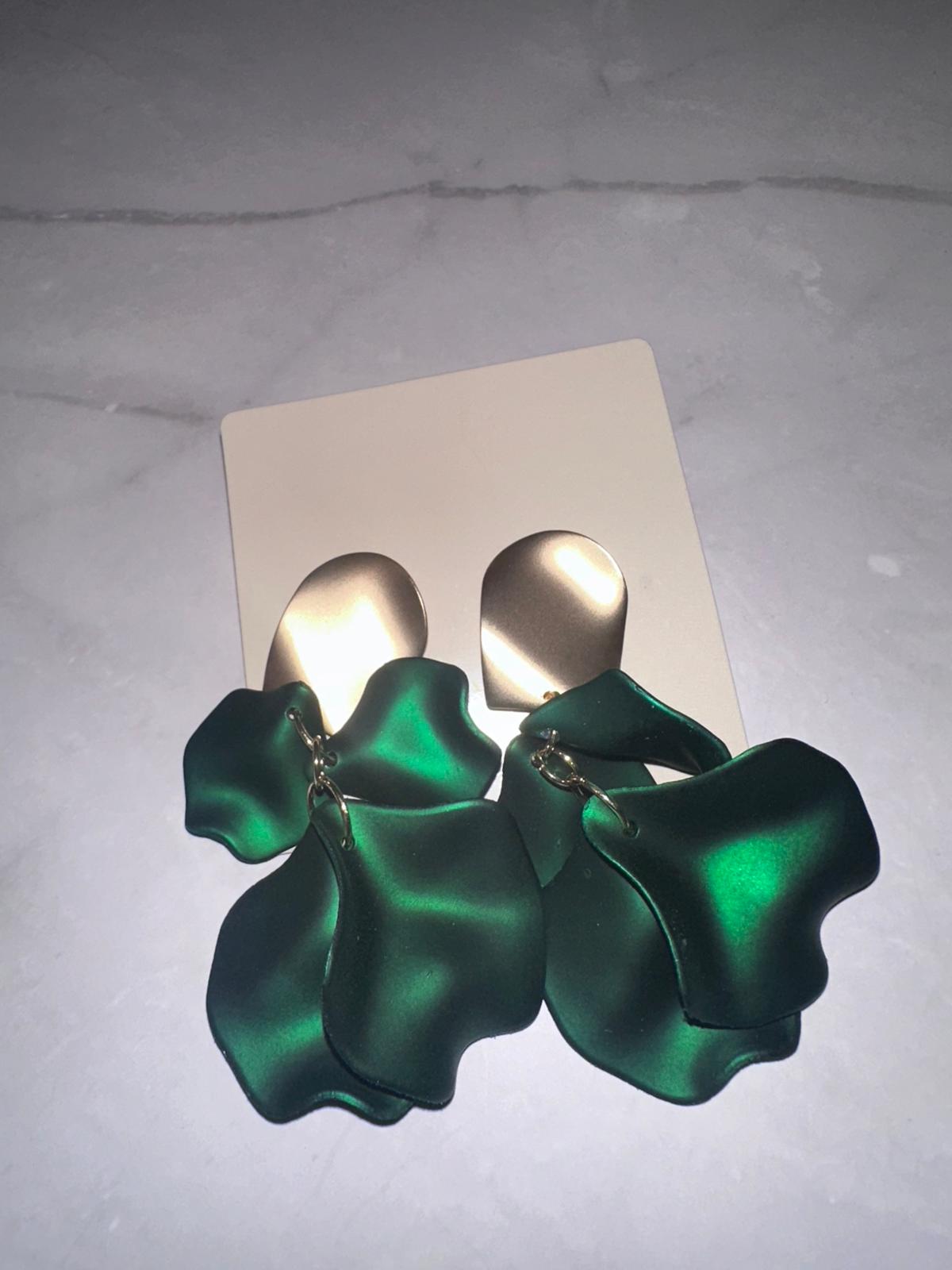 Emerald Petal Drops